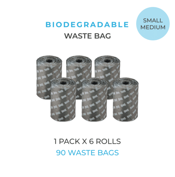 90x Biodegradable Waste Bags