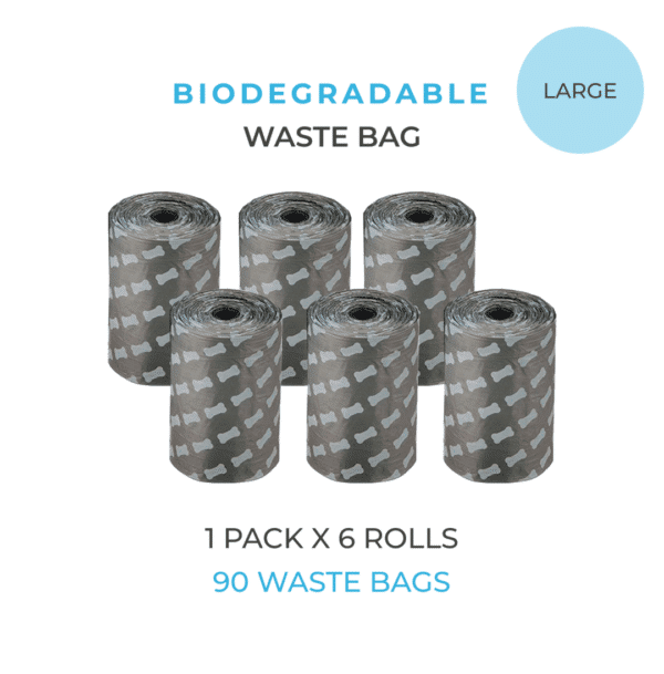 90x Biodegradable Waste Bags