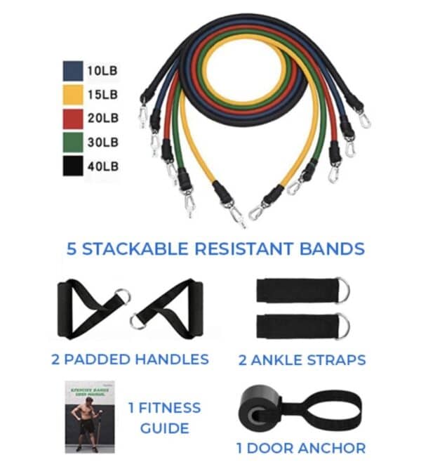 Resibands™ 11pc Resistance Bands Set – Official Retailer