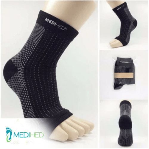 Medihed™ Official Retailer – Copper Infused Magnetic Foot Support Compression