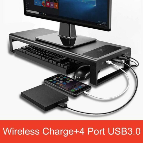 Smart Base 2.0™ Official Retailer – Aluminium Alloy Base Stand with USB 3.0 Ports