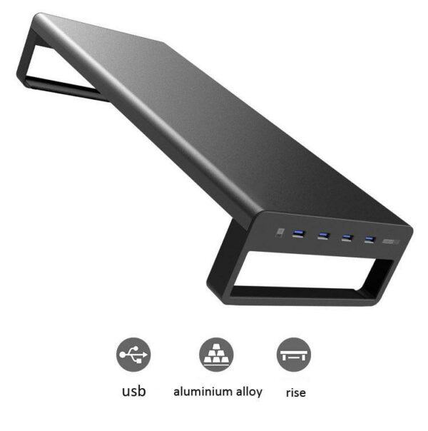 Smart Base 2.0™ Official Retailer – Aluminium Alloy Base Stand with USB 3.0 Ports