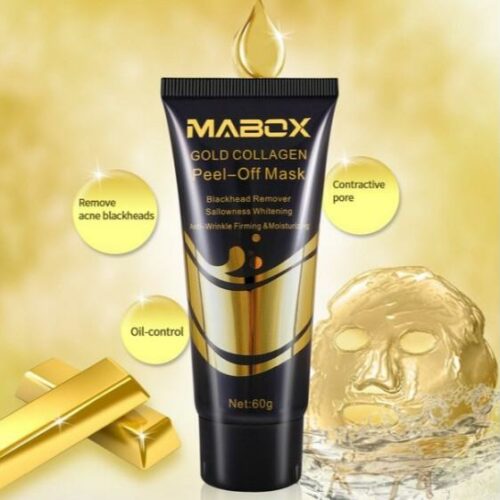 Mabox Pure 24k Gold Collagen Peel Off Facial Mask