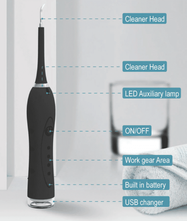Cleanoral™ Official Retailer – 2 In 1 Electric Tooth Cleaner