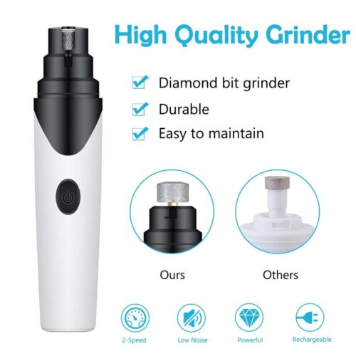 Soft Pet Paws™ Official Retailer – Rechargeable Pet Nail Grinder