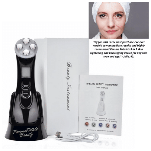 Femmefatale™ Official Retailer – Advanced Pro 5 In 1 Skin Therapy Device