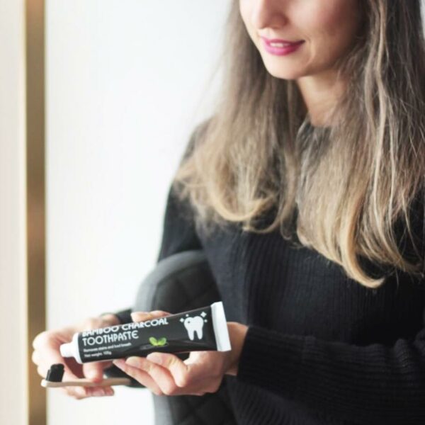 Bamboo Charcoal Toothpaste For Teeth Whitening