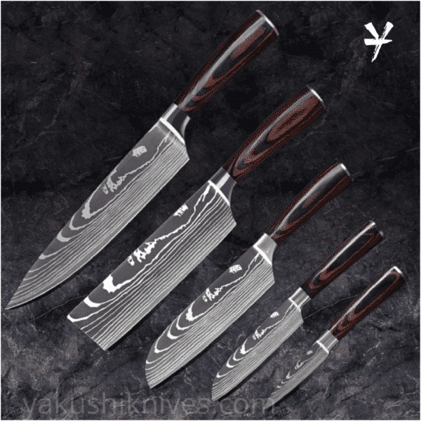 yakushi knives full set (8 pieces) – official retailer