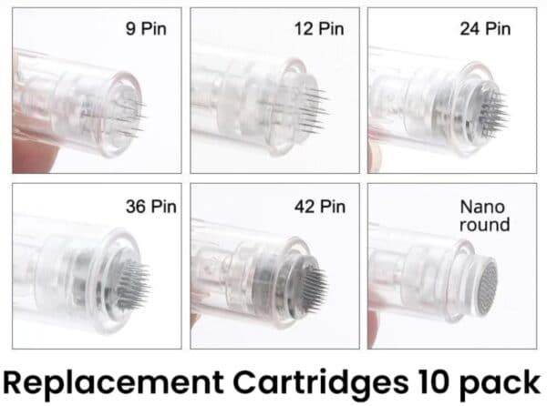 10pc cartridge replacement for derma pen