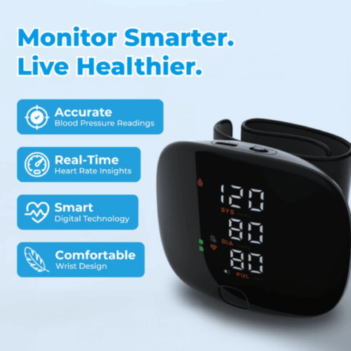 Safetria™ Wrist Blood Pressure Monitor (Official Retailer) [year]