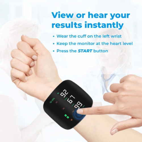Safetria™ Wrist Blood Pressure Monitor (Official Retailer) [year]