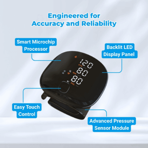 Safetria™ Wrist Blood Pressure Monitor (Official Retailer) [year]