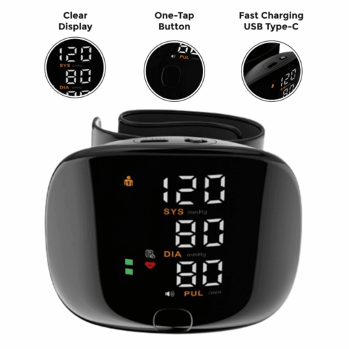 Safetria™ Wrist Blood Pressure Monitor (Official Retailer) [year]